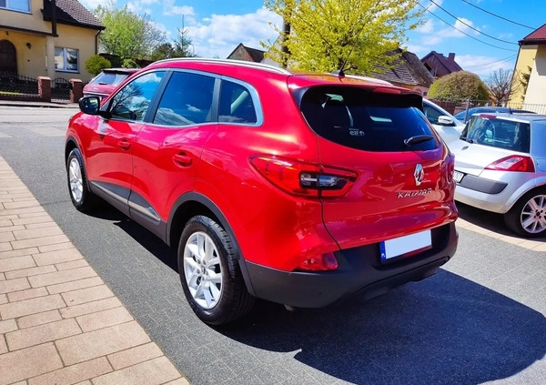 Renault Kadjar cena 57800 przebieg: 60000, rok produkcji 2018 z Żelechów małe 67